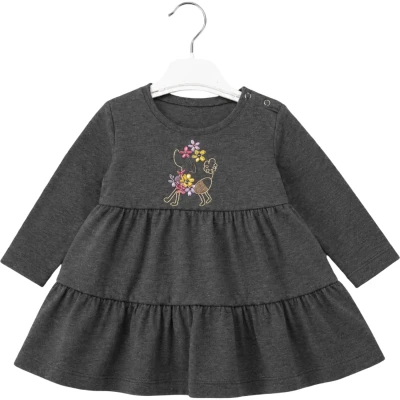 MEVSİMLİK UZUN KOLLU ELBİSE 6 Ay,9 Ay,12 Ay,18 Ay Kız