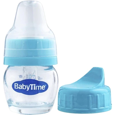 MİNİ CAM ALIŞTIRMA BARDAĞI (2 FONK.) 30ML 6 Ay Erkek