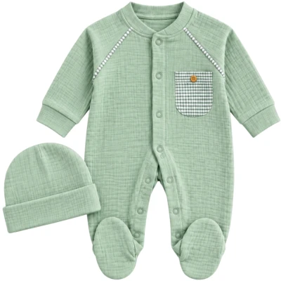 MÜSLİN REGLAN KOL CEPLİ TULUM 3 Ay,6 Ay Erkek