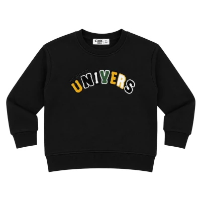 NAKIŞ DETAYLI ERKEK ÇOCUK SWEAT 3Y,12Y Erkek