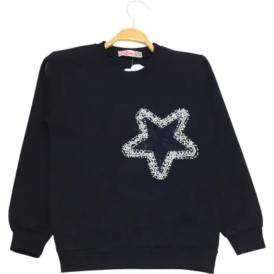 NAKIŞLI SWEAT 13Y,14Y,15Y,16Y Kız