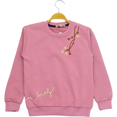 NAKIŞLI SWEAT 13Y,14Y,15Y,16Y Kız