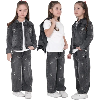 NAKIŞLI TAŞLI 3 LÜ TAKIM  10Y,11Y,12Y,13Y Kız