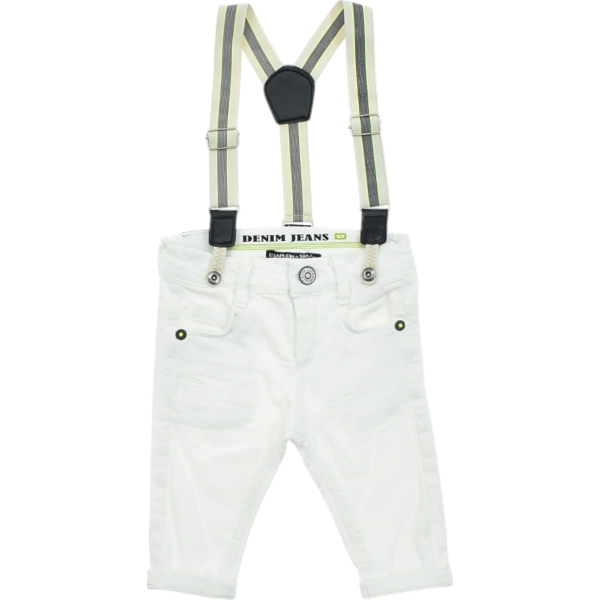 NEON SLOPETLİ BEYAZ PANTOLON 6 Ay,12 Ay,18 Ay,2Y Erkek