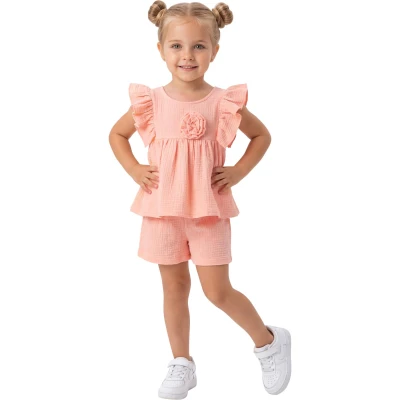 NOKTALI MÜSLİN TK  2Y,3Y,4Y,5Y Kız