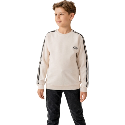 O YAKA ŞERİTLİ SWEAT  11Y,12Y,13Y,14Y Erkek