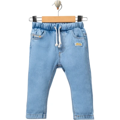ORANJ NAKIŞLI KOT PANTOLON 6 Ay,12 Ay,18 Ay,2Y Erkek