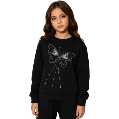 OYSHO İNCİ KELEBEK SWEAT 12Y,13Y,14Y,15Y,16Y Kız