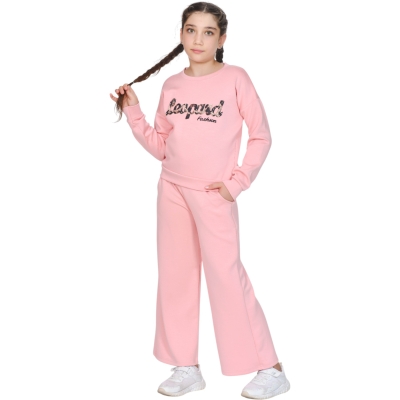 OYSHON LEOPAR NAKIŞLI TAKIM 4Y,6Y,8Y,10Y,12Y Kız