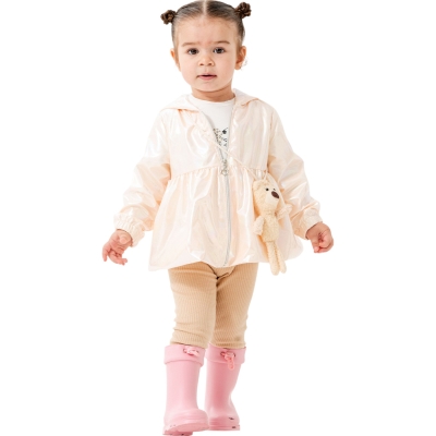 OYUNCAKLI BEAR GIRL RAINCOAT 3’LÜ TAKIM  6 Ay,9 Ay,12 Ay,18 Ay Kız