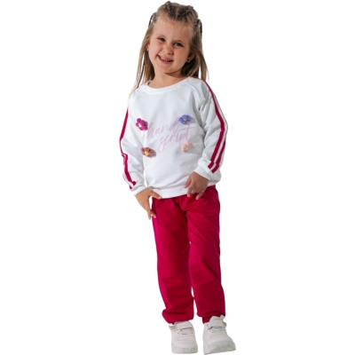 PAPATYA AKSESUARLI 2İP TAKIM 5Y,6Y,7Y,8Y Kız