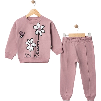 PAPATYA BASKILI 2Lİ TAKIM 2Y,3Y,4Y,5Y Kız