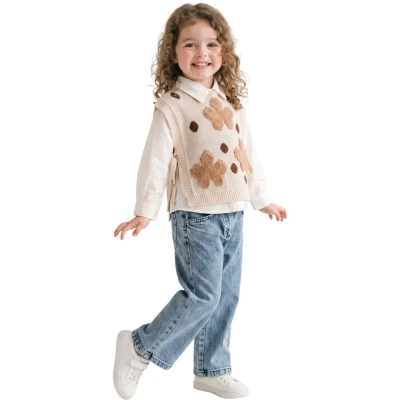 PAPATYALI KIZ TRİKO TK 12 Ay,2Y,3Y,4Y Kız