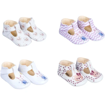 PAPULİN LUX BEBE PATİK 1 Ay,12 Ay Kız