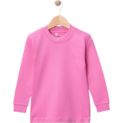 PEMBE İNTERLOK BADİ 12 Ay,2Y,3Y,4Y Kız