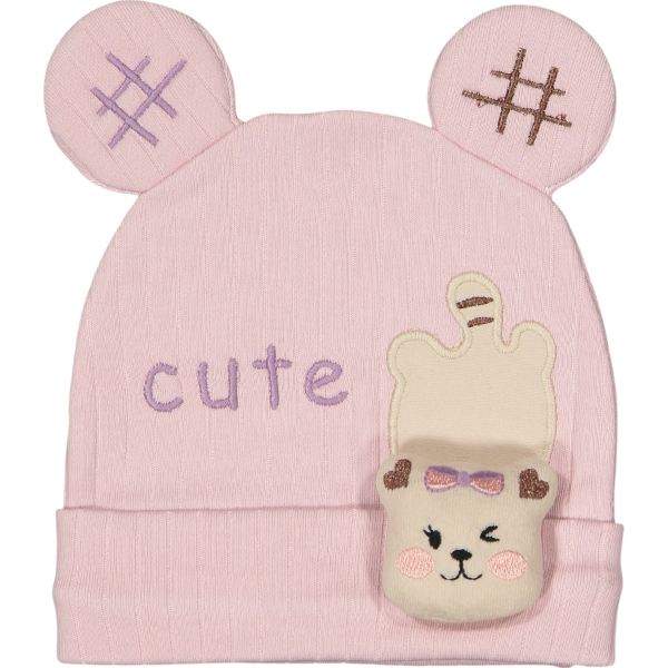 PENYE CUTE KIZ ŞAPKA 3 Ay,6 Ay,9 Ay,12 Ay,18 Ay Kız