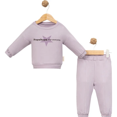 POPSHOPS YILDIZLI TAKIM 6 Ay,9 Ay,12 Ay,18 Ay Kız
