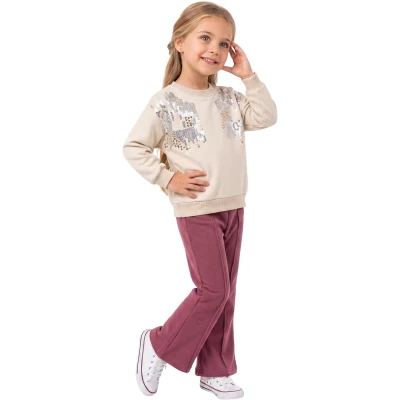 PULL NAKIŞLI 2 İP KIZ TAKIM 2Y,3Y,4Y,5Y Kız