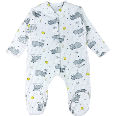 RAPORLU CUTE BEAR PATİKLİ TULUM  1 Ay,2 Ay,3 Ay,6 Ay,9 Ay Erkek