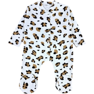 RAPORLU LEOPAR PATİKLİ TULUM  1 Ay,2 Ay,3 Ay,6 Ay,9 Ay Kız