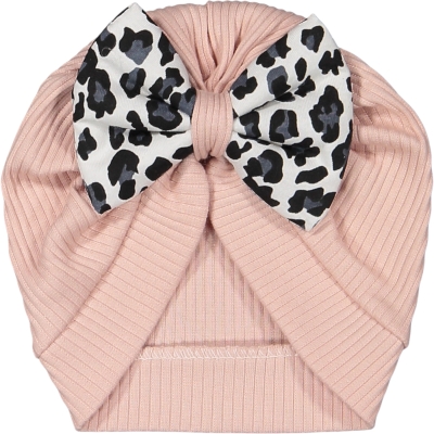 RAPORLU LEOPARLI BONE 3 Ay,6 Ay,9 Ay,12 Ay,18 Ay Kız