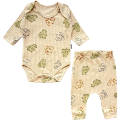 RAPORLU SİMBA BODYLİ 2Lİ TAKIM  1 Ay,2 Ay,3 Ay,6 Ay,9 Ay Erkek