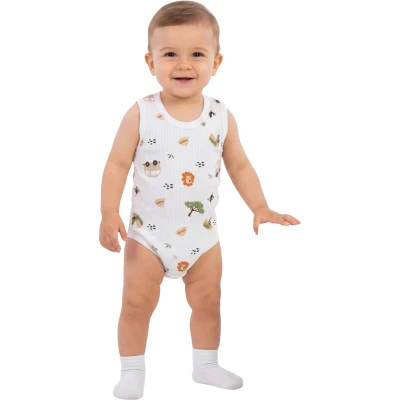 SAFARİ RAPORLU ASKILI BADİ 1 Ay,3 Ay,6 Ay,9 Ay Erkek