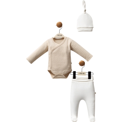 ŞAPKA BODY PANTOLON TAKIM 3 Ay,6 Ay Kız