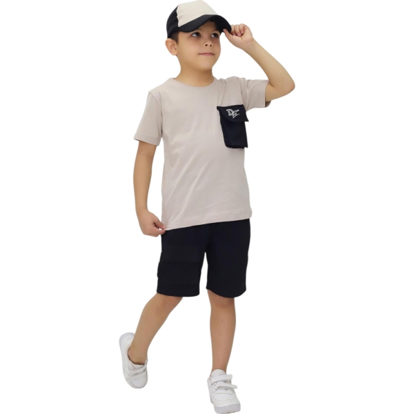 ŞAPKALI 2Lİ ERKEK TAKIM 6Y,7Y,8Y,9Y Erkek
