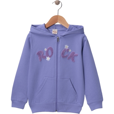 ŞARDONSUZ İKİ İP  ROCK KIZ HIRKA 5Y,6Y,7Y,8Y Kız