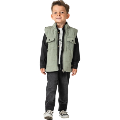 ŞİŞME YELEKLİ 4 LÜ TAKIM 5Y,6Y,7Y,8Y Erkek