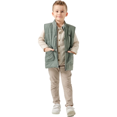 ŞİŞME YELEKLİ TAKIM 2Y,3Y,4Y,5Y Erkek