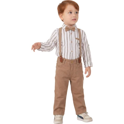SALOPETLİ 2Lİ TAKIM  6Y,7Y,8Y,9Y Erkek