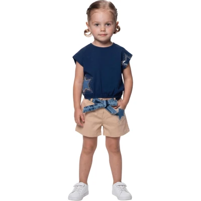 ŞORTLU KIZ TAKIM 12 Ay,2Y,3Y,4Y Kız