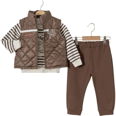 SPORT WEAR ŞİŞME YELEK TAKIM  9 Ay,12 Ay,18 Ay,2Y Erkek
