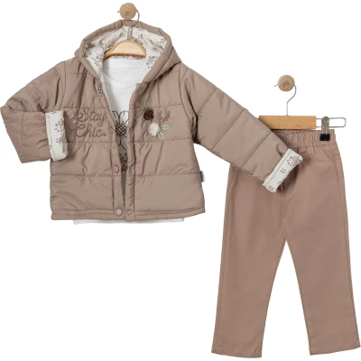 STAY CHİC NAKIŞLI MONT  9 Ay,12 Ay,18 Ay,2Y Kız