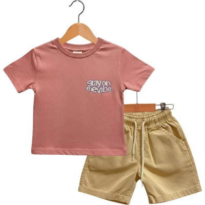 STAYON BASKILI GABARDİN TAKIM 2Y,3Y,4Y,5Y Erkek