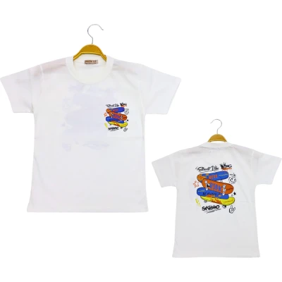 STRETT VİBE KİNG TSHİRT 3Y,5Y,7Y,9Y,11Y Erkek