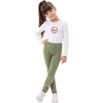 SÜZENE AYICIK 3İP TAYT 4Y,5Y,6Y,7Y,8Y,9Y Kız