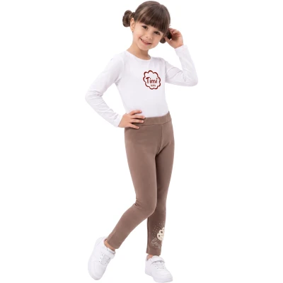 SUZİNE ÇİÇEK 3İP TAYT 4Y,5Y,6Y,7Y,8Y,9Y Kız