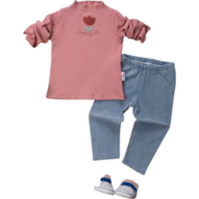 SWEET FLOWER TAKİM 9 Ay,12 Ay,18 Ay,2Y Kız