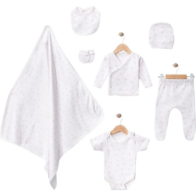 TAÇ DESENLİ 7’Lİ ZIBIN SET 3 Ay Uni