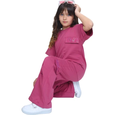 TAŞLI ÇOCUK KIZ TAKIMI 4Y,5Y,6Y,7Y,8Y Kız