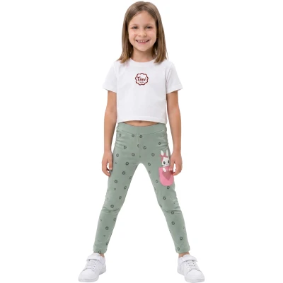 TAVŞAN ÇOCUK TAYT 5Y,6Y,7Y,8Y,9Y Kız