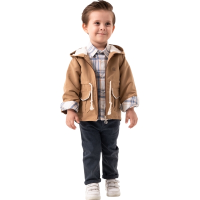 TRENÇKOT 3’LÜ TAKIM  2Y,3Y,4Y,5Y Erkek