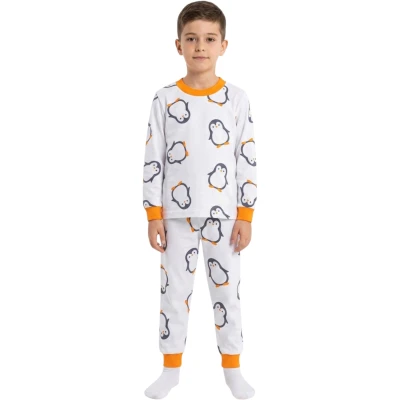 TURUNCU PENGUEN PİJAMA 7Y,8Y,9Y Uni