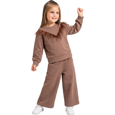 TÜYLÜ OYSHO KIZ TAKIM 4Y,5Y,6Y,8Y,10Y Kız
