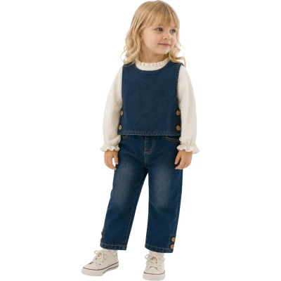 ÜÇLÜ KOT TAKIM 12 Ay,2Y,3Y,4Y Kız