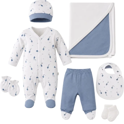 UÇURTMA DESENLİ 7’Lİ ERKEK TULUMLU SET  3 Ay Erkek