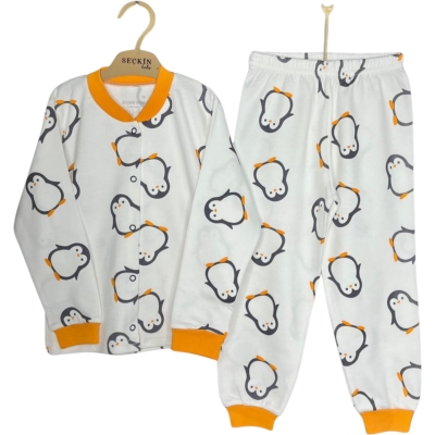 URUNCU PENGUEN ÇITÇITLI PİJAMA 3Y,4Y,5Y,6Y Uni